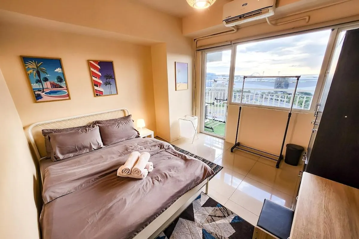 Amazing View 2Br Moa, 98 Sqm Xbox 200Mbps, Printer Apartment Manila